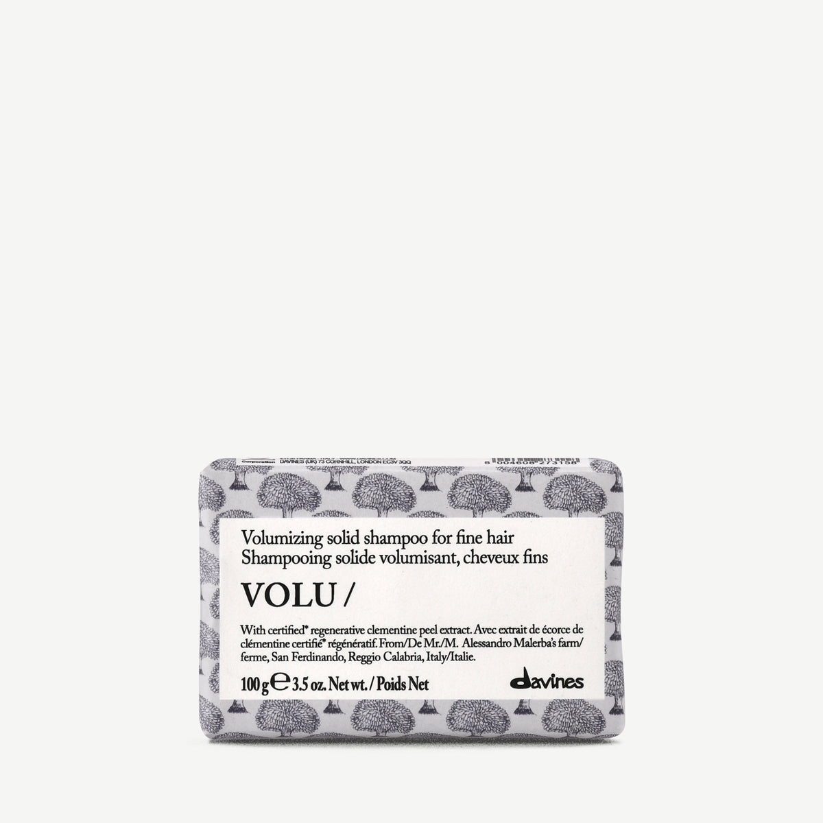 Davines VOLU Solid Shampoo Bar 100g