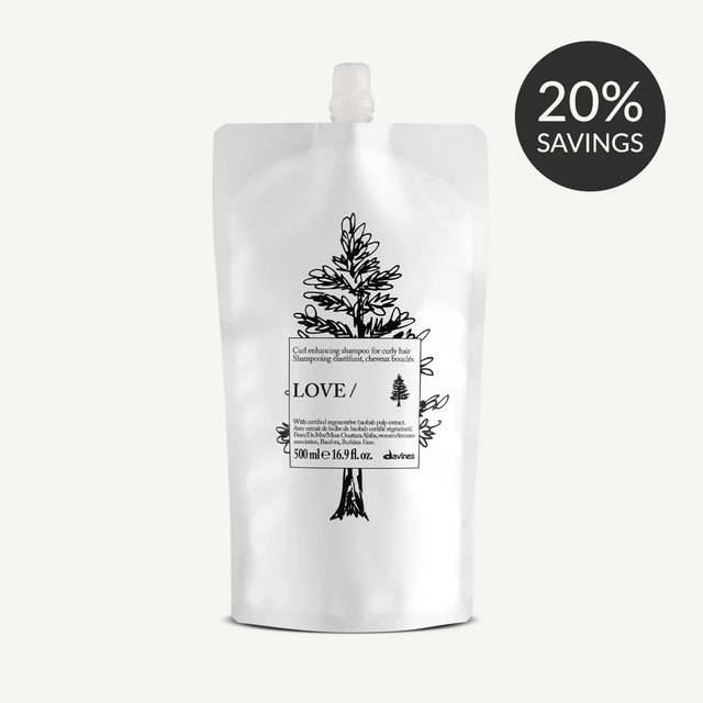 Davines Love Curl Shampoo Refill 500 ml at Monarch Studio San Diego